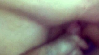 Wet pussy getting fucked hard with monster cock and anal