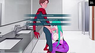 complete gameplay - sex note part 13 with fucking and big tits