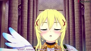 Why is Lalatina sucking dick in POV?