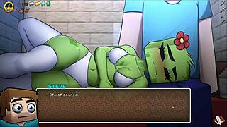 creeper girl and piglette gave me deepthroat blowjob in hornycraft