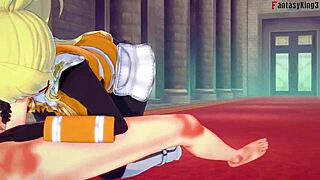 Why is Lalatina sucking dick in POV?