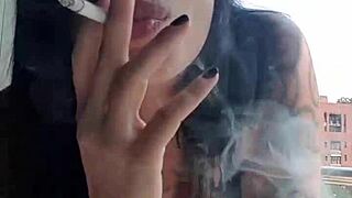 the neighbors are watching me masturbate with my big tits out