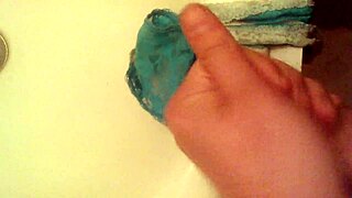 cumming in girlfriends panties while friend watches