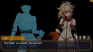 Robolife2 - nova duty hentai game pornplay ep 2 anal drill sextoy to make android girl orgasm