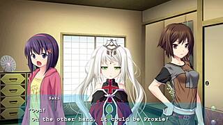 princess x fan disc ep13 making out with roommate in dorm