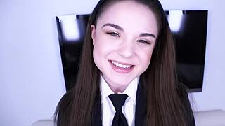 hot young 18+ babes get naughty on camera