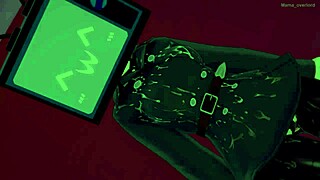 tv woman se divierte jugando en el hotel del amor with cumshot in toilet