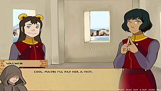 four elements trainer book 4 love part 63 - zhu li gets some action