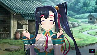 I’m obsessed with Magicami and Koihime Muso collab in wild hentai action