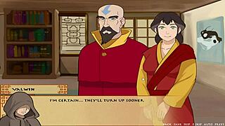 Ecchi dating game with Zhu Li in Four Elements Trainer Book 4: Love.
