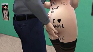 i'm the free-use office slut getting humiliated by workers at work