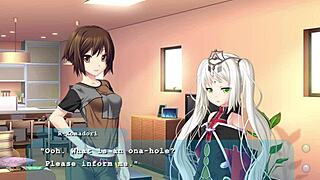 princess x fan disc ep13 making out with roommate in dorm