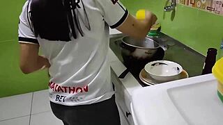 my wife cleans house while i bang neighbor real quick