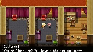 bound princess suffers humiliation and blowjob in group scene