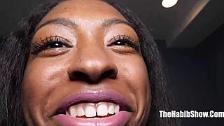 18yr Indian-Black newbie Kokohontas gets pounded by Habibi hard! 🔥