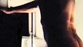 on her face with cock and balls, mature amateur gives sloppy blowjob 😋