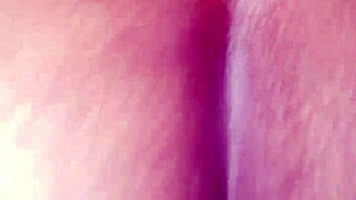 ebony wife rides black cock in pov