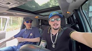 The young guy says, I gave my ass to the black Uber driver from the favela.