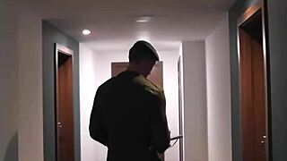 Busty Blonde Riding British Cock in Hardcore Scene