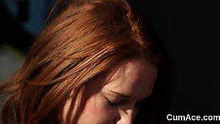 Damn! Flirty Peach Swallows Every Drop of Cumshot!