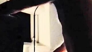 on her face with cock and balls, mature amateur gives sloppy blowjob 😋