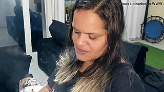 Paty Bumbum warms up for Halloween party by peeing on camera and breaking the phone.