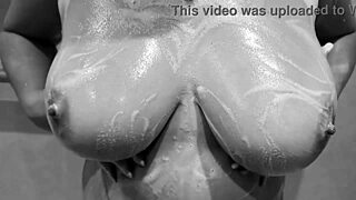 Girlfriend's Tits And Pussy Exposed