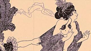 look at these vintage erotic drawings from the past.