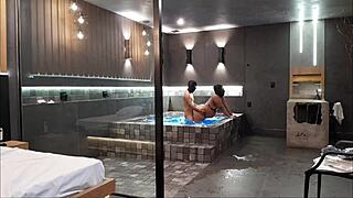 Morena Couldn't Handle My Big Black Cock In Bathtub