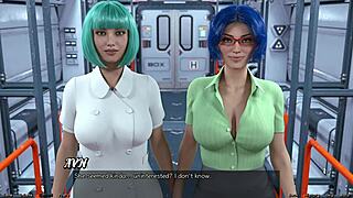 stranded in space 4 with hot indian milf outfit