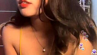 I tease with my big tits in sexy play