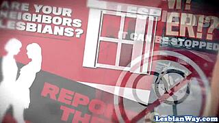 I enjoy a gushing threeway with teen lesbians.