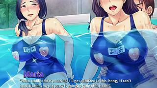 Netorious Neighbor CUMMING HARD for Their WIVES in All SEX Scenes Pt2