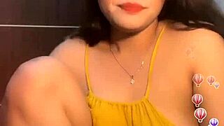 I tease with my big tits in sexy play