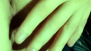 Leka want to play with wet hairy pussy when she home alone