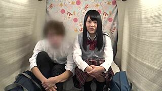 I can't believe my cute friend is having sex for money in uniform!