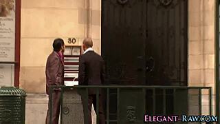 Euro slut says, 'dp me for facial'