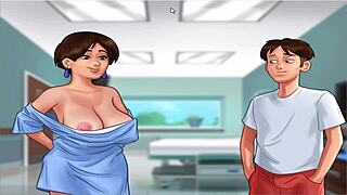 Ever seen an old busty lady in Summer Time Saga?