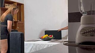 Mature busty woman seduces lesbian for submissive bdsm roleplay