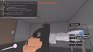 Roblox girl rides big black cock casually