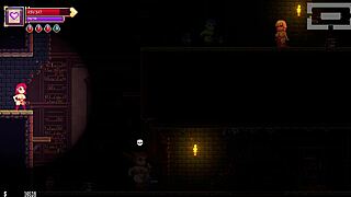 【スカーレット・メイデンの実況プレイ パート2】横スクロのローグライク2階層ボスまで攻略開始！