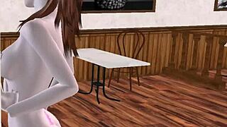 An Animated 3D Porn Video Of A Cute Teen 18+ Girl Giving Sexy Poses