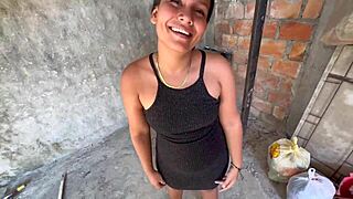 I ASK NEIGHBOR TO WASH CLOTHES BUT PROPOSE BLOWJOB AND SEX