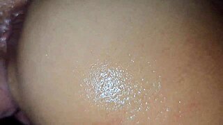 Night forest camping sex with cum in hairy pussy