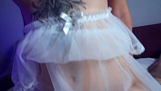 Bunny girl Sunako jumping on the dick in cowgirl position! 😍