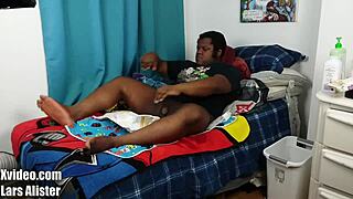 diaper wetting training with ebony babe
