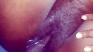 How She Screams When I Bury It All And Pull Cream From This Latina Colombian!