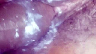 How She Screams When I Bury It All And Pull Cream From This Latina Colombian!