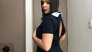 Rewarding You for Great Grades with Sexy Latina JOI!