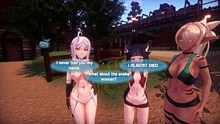 I explore the mysterious monster girl island in this prologue adventure